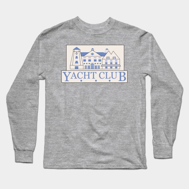 The Yacht Club Long Sleeve T-Shirt by Lunamis